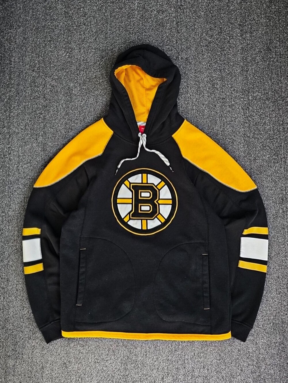 Reebok Face Off Collection Men's Boston Bruins Hoodie Size Large